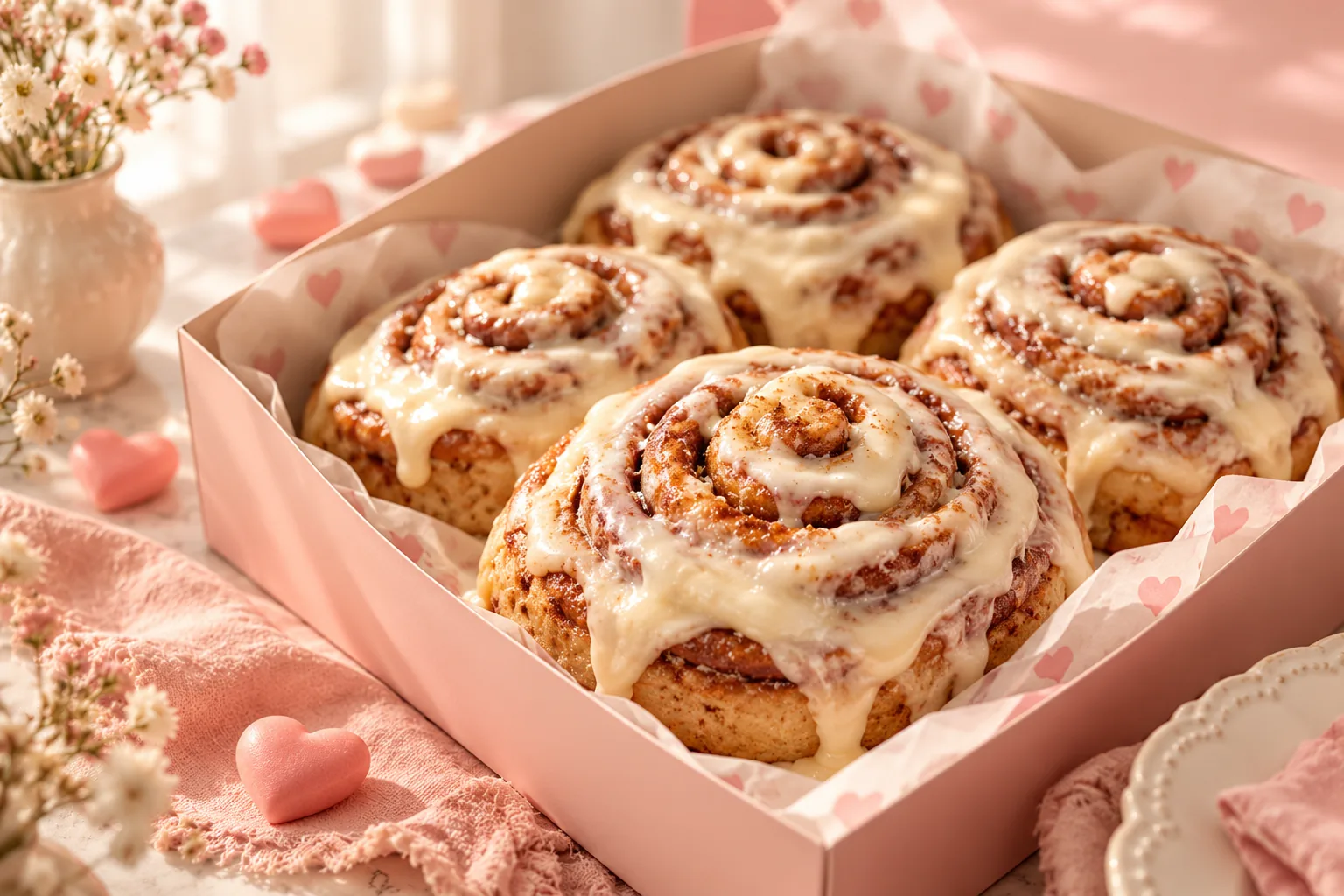 Styled concept of Lala inspired Cinnamon Rolls